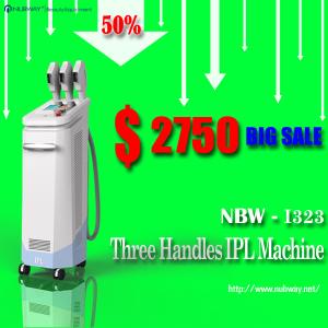 Wholesale 2750 USD 3 Handles IPL Hair Removal Machine for Hair Removal; Skin Rejuvenation from china suppliers