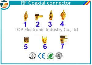 Wholesale PCB Assembled RG174 RF Coaxial Connector MCX Gold Plated Less Weight from china suppliers