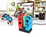 U-way Nintendo Switch/Switch Lite charging station 4 in 1 Travel Dock Stand