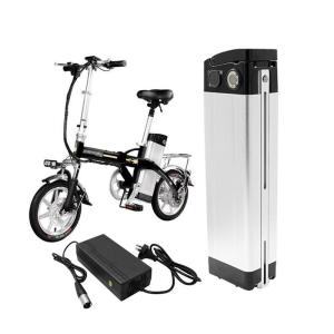 Wholesale 24V 48V Aluminum Case Silver Fish Seat Tube Ebike Rechargeable Battery Replacement Battery E-Bike Battery from china suppliers