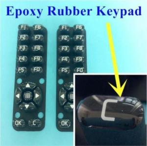 Wholesale Customized Epoxy 60 Shore A Silicone Rubber Button Pad from china suppliers