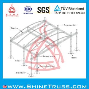 Wholesale Hot sale performance tent exhibition event spigot Truss from china suppliers