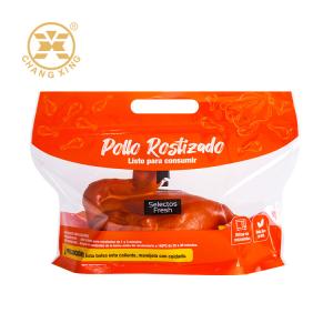 Wholesale Custom Microwave Hot Grilled Roast Chicken Bags Stand Up Pouch Rotisserie Anti-fog Roasted Packaging Chicken Bag from china suppliers