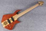 5 strings butterfly electric bass guitar Alien spider bass in neck thru body