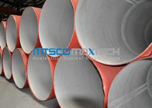 Wholesale ASTM A312 Welded Pipe Plain Ends , Stainless Steel Thin Wall Pipe With RT from china suppliers