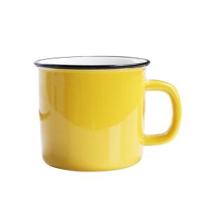 Wholesale Mixed Color 350CC 12x8.5x8.2cm Personalised Ceramic Mugs from china suppliers