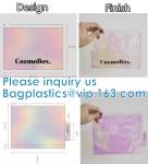 Biodegradable Custom Logo Travel Vinyl Waterproof Beach Zipper Cosmetic Bag TPU