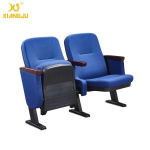 Wholesale Fabric Auditorium Seating Floor Fixed Church Hall Chairs / Low Back Chair from china suppliers