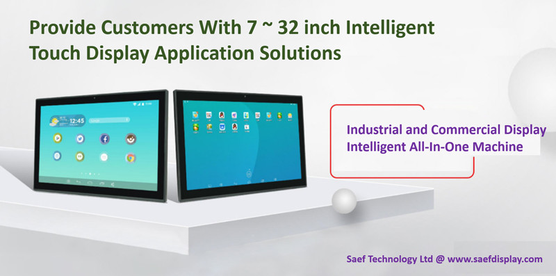 8 Inch Advertising Display 1280x800 IPS Touch Screen Android Monitor All In One PC