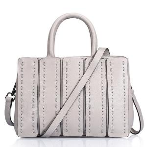 Wholesale Genuine Leather Totes Bags Patchwork Shoulder Bags Versatile Clutch Bags from china suppliers