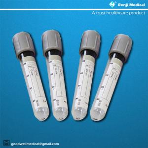 Wholesale PET/Glass Disposable Vacuum Blood Collection Tube , Plasma Blood Sample Vials from china suppliers