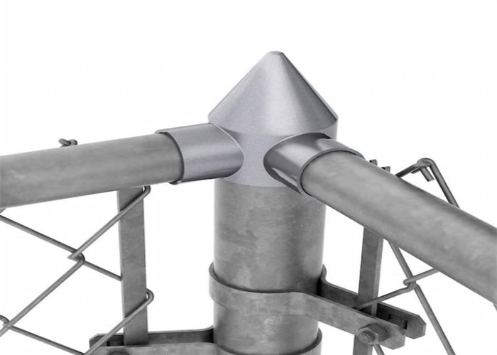 Two Built In Rail Connectors For 1 3/8'' Top Rail And 2 3/8'' Terminal Cornal Corner Post