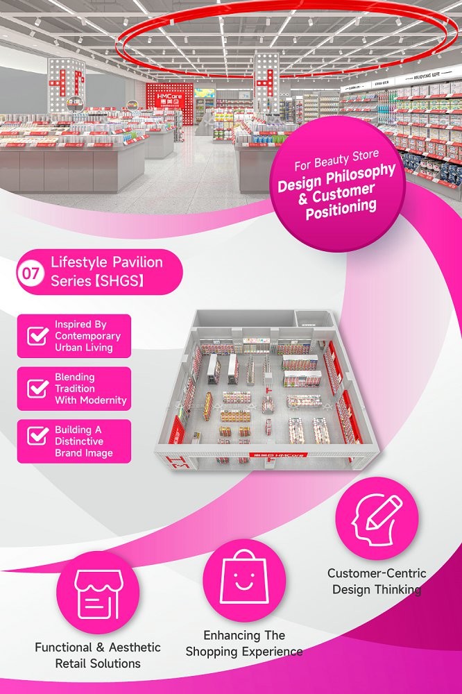 07-SHGS Beauty Store Design With Beauty and Lifestyle Museum Style