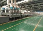 Electric & Gas Aluminium Radiator Brazing Furnace 250 * 1200 Mm High Efficiency