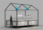 Gondola Wood Sunglass Display Stand Bright / Matte Paint Effect Available