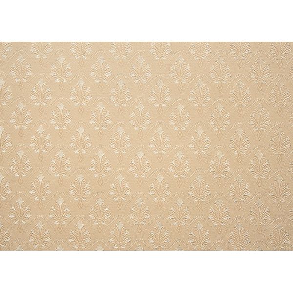 Brown Concise Damask Vinyl Removable Wallpaper Home Decoration Wall Covering