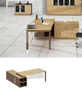 Wholesale modern melamine office manager furniture table from china suppliers