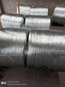 Wholesale BWG14 BWG12 BWG16 Hot dipped galvanized soft low carbon steel wire chain link fence weave wire from china suppliers