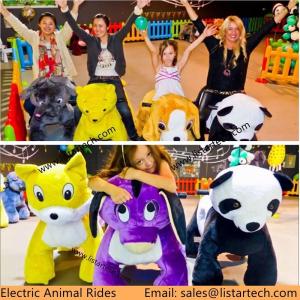 Wholesale stuffed animals / ride on toy animal walking toys plush animals motorized from china suppliers