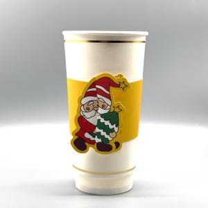 Wholesale Coffee Sleeves Protective Heat Insulation Drinks Cup Sleeve Corrugated from china suppliers