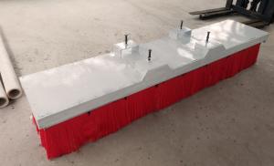 Wholesale Metal Support 1.5m Forklift Sweeper Attachment Brush from china suppliers