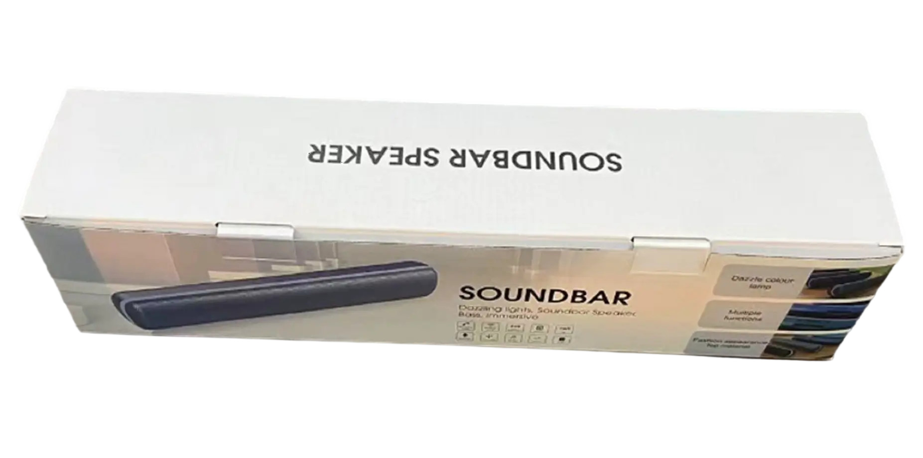 10W×2 Stereo Output ABS Iron Mesh 40cm Compact 4000mAh Battery Bluetooth Speakers For 5-6 Hours Playback Bluetooth 5.3 With TWS Pairing