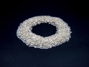 Wholesale Industrial RPET Granules Low Moisture Content Iron Content ≤5mg/Kg from china suppliers
