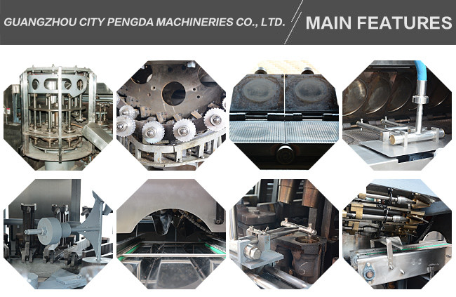 High quality sugar cone baking machine ice cream production processing line
