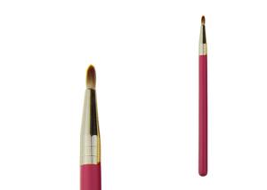 Wholesale 10mm Yellow Nylon 115mm Wooden Handle Flat Liner Brush Light Weight from china suppliers