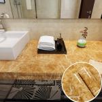 High Glossy 3D PVC Film Marble Wallpaper for Hotel Conference Room