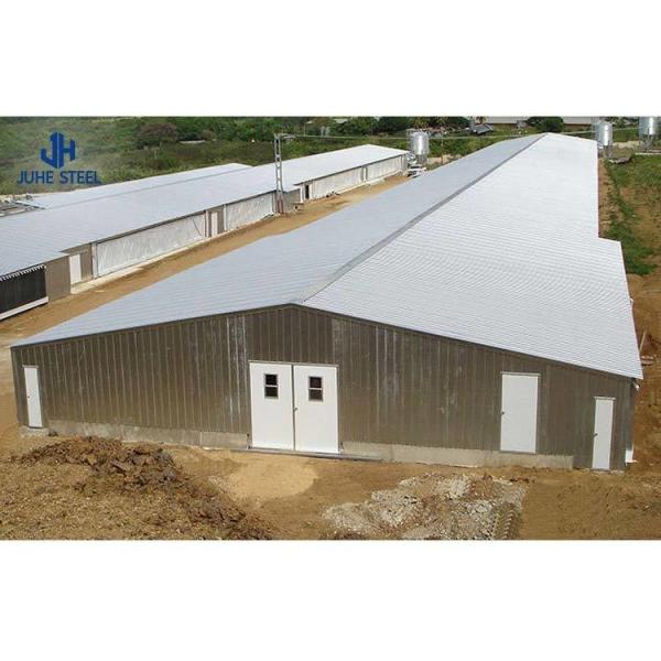 Steel Structural Fabrication Construction with Galvanized Steel Metal Frame