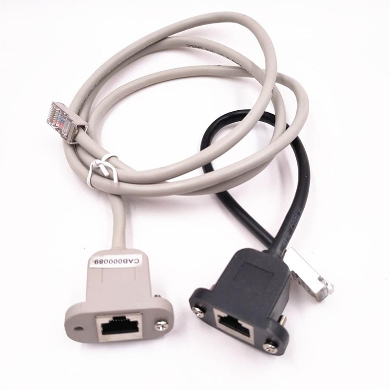 5.0mm Adapter Shielded Network Cable RJ45 Portable With Single Port