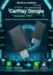 Universal Wireless Carplay Dongle For OEM CarPlay Cars Wired To Wireless Usb