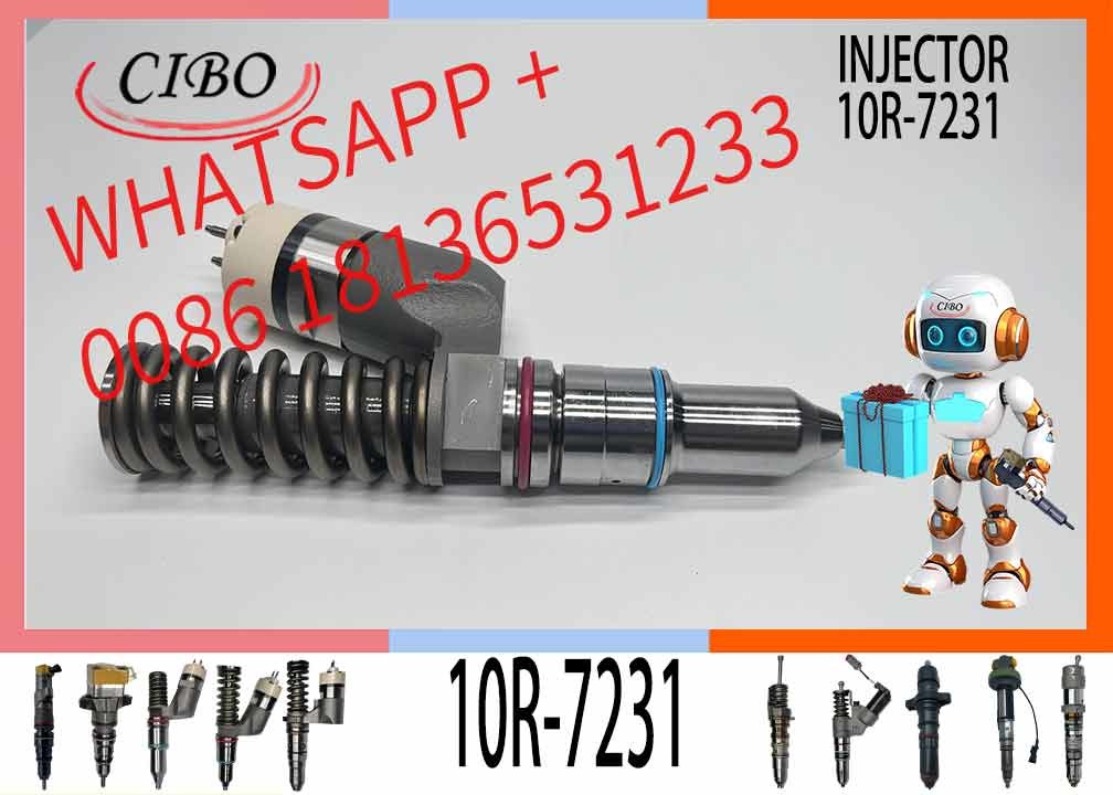 Diesel Engine Injector 20R-2284 10R-2772 10R-7231 for C-15 C15 C18 Fuel Injector nozzle