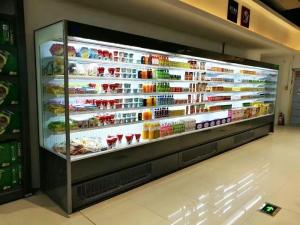 Wholesale Freezer Glass Display Showcase 220V / 50Hz / 110V / 60Hz With Copeland Compressor from china suppliers