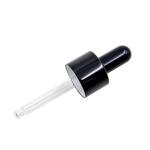 Bright Black Center Ring Plastic Dropper Pipette Cap 18 410 Anodized
