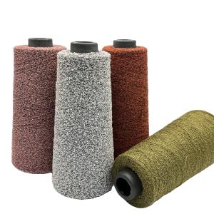 Wholesale 60 Colors Embroidery Loop Yarn 100 Polyester Yarn For Knitting from china suppliers