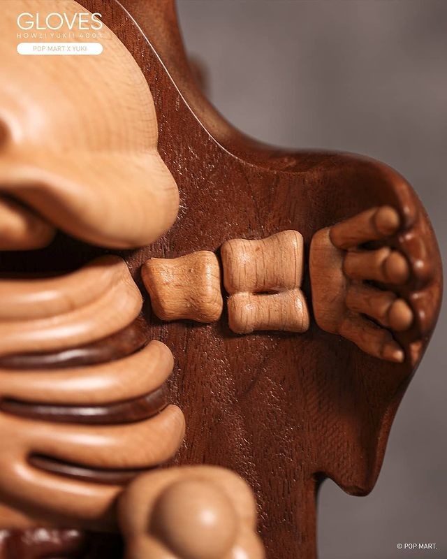Modern Irregular Wooden Art Sculpture Abstract Style For Home Display