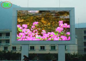 Wholesale P10 Dip Outdoor Led Advertising Screen For Fixed Installation , High Brightness outdoor led advertising signs from china suppliers