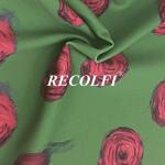 Floral Design 230GSM Legging Material Fabric Athleisure Yoga Wear Gym Suit