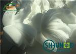 Ladies Wear Sleeve Head Roll Felt Fabric White Color For Apparel Industry