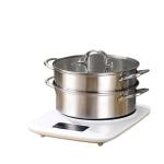 Factory 28 CM Steamer Pot Stainless Steel Dumplings Seafood Rice Cooking Food