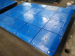 Wholesale Customized UHMW - PE Face Pads For Impingement Bolt Mounting from china suppliers