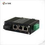 Single Mode Single Fiber Sc 20km Media Converter Full Half Duplex Auto