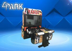 Wholesale Electronic Rambo i Arcade Shooting Arcade Game 2 Player / Light Gun Arcade Cabinet from china suppliers