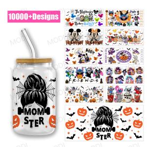 Wholesale Customizable Halloween UV DTF Transfers For Glass Tumblers With Over 1000 Designs from china suppliers