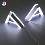 Input 110-240V LED Acrylic Signage Double Glow Low Consumption