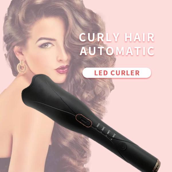 Anti Scalding PTC Heating 300 - 450F Ceramic Hair Curling Iron