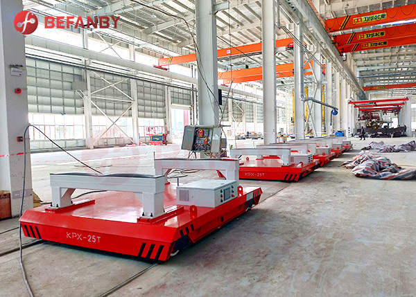 rail transfer 3000kg electric trolley