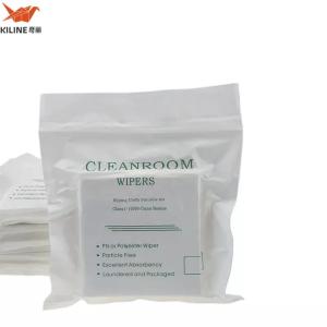 Wholesale Manufacturer Cleanroom Nonwoven Wipe 45% Polyester And 55% Cellulose Wiper Non-woven Wipers Cleaning Wipe from china suppliers